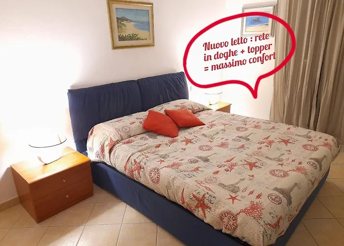 Casa Corallo Centralissimo Due Letto Cucina E Nuovo Letto Matrimoniale E Singoli Aria Condizionata Parcheggio Interno Coperto Ideale X 2 O 3 Moto Apartman Muravera